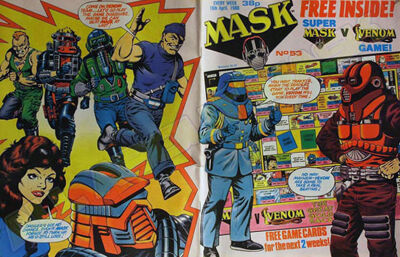 M.A.S.K. M.A.S.K. UK comic No. 53 - 16/04/1988 M.A.S.K. M.A.S.K. UK comic No. 53 - 16/04/1988