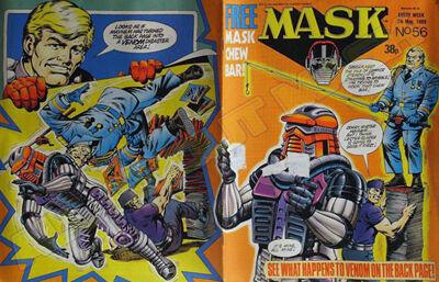 M.A.S.K. M.A.S.K. UK comic No. 56 - 07/05/1988 M.A.S.K. M.A.S.K. UK comic No. 56 - 07/05/1988