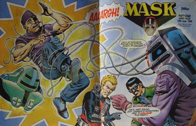 M.A.S.K. M.A.S.K. UK comic No.62 - 18/06/1988 