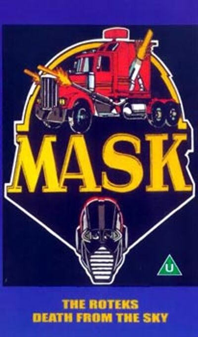 M.A.S.K. M.A.S.K. VHS The roteks & death from the sky M.A.S.K. M.A.S.K. VHS The roteks & death from the sky