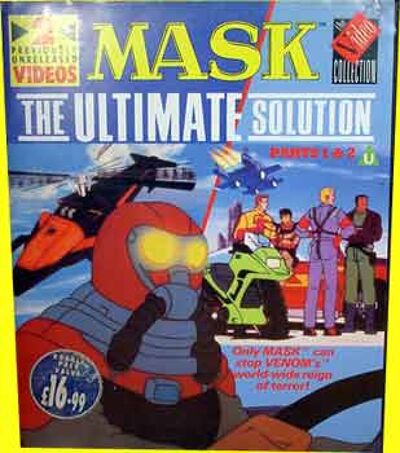 M.A.S.K. M.A.S.K. VHS Set mit 2 Kasettentwo tape set The ultimate solution M.A.S.K. M.A.S.K. VHS Set mit 2 Kasettentwo tape set The ultimate solution