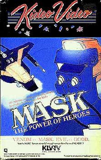M.A.S.K. M.A.S.K. VHS Kideo Video The power of heros M.A.S.K. M.A.S.K. VHS Kideo Video The power of heros