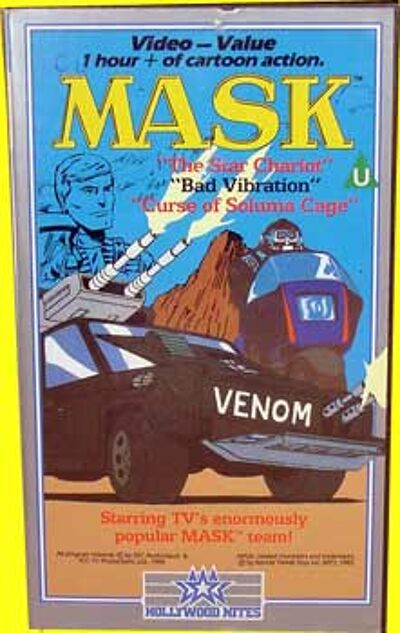M.A.S.K. M.A.S.K. VHS The star chartiot, bad vibration & curse of soluma cage M.A.S.K. M.A.S.K. VHS The star chartiot, bad vibration & curse of soluma cage