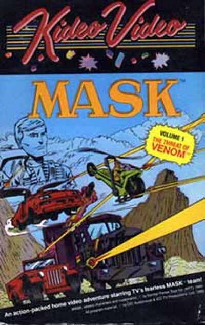 M.A.S.K. M.A.S.K. VHS Kideo Video M.A.S.K. M.A.S.K. VHS Kideo Video
