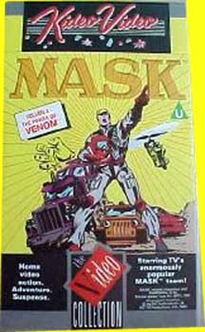 M.A.S.K. M.A.S.K. VHS Kideo Video M.A.S.K. M.A.S.K. VHS Kideo Video