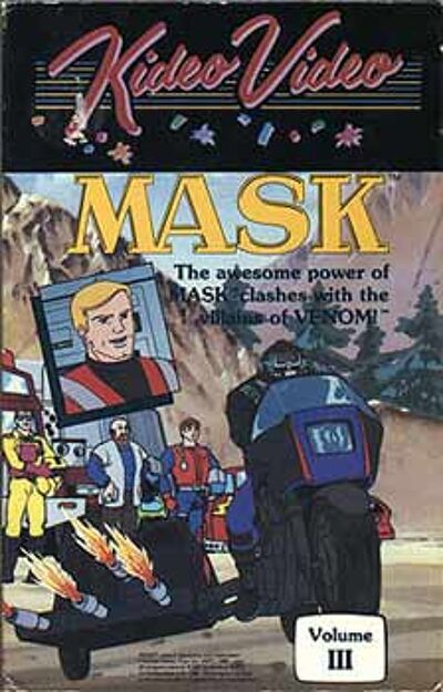 M.A.S.K. M.A.S.K. VHS Kideo Video Volume 3 M.A.S.K. M.A.S.K. VHS Kideo Video Volume 3