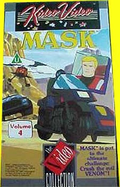 M.A.S.K. M.A.S.K. VHS Kideo Video Volume 4