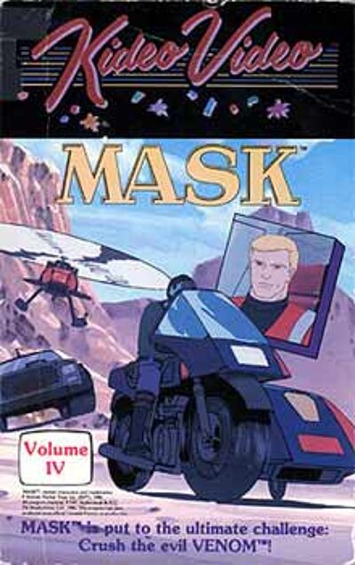 M.A.S.K. M.A.S.K. VHS Kideo Video Volume 4 M.A.S.K. M.A.S.K. VHS Kideo Video Volume 4