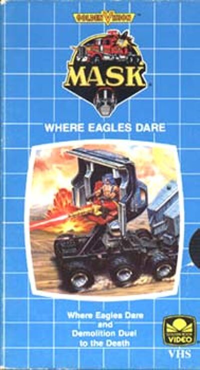M.A.S.K. M.A.S.K. VHS Ehere eagles dare M.A.S.K. M.A.S.K. VHS Ehere eagles dare