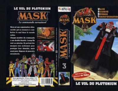 M.A.S.K. M.A.S.K. VHS France black no. 3 M.A.S.K. M.A.S.K. VHS France black no. 3