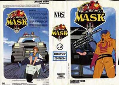 M.A.S.K. M.A.S.K. VHS France white no. 2 M.A.S.K. M.A.S.K. VHS France white no. 2