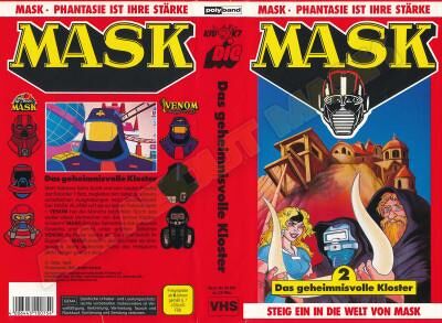 M.A.S.K. M.A.S.K. VHS cassette 02 Germany M.A.S.K. M.A.S.K. VHS cassette 02 Germany