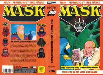 M.A.S.K. M.A.S.K. VHS cassette 06 Germany M.A.S.K. M.A.S.K. VHS cassette 06 Germany