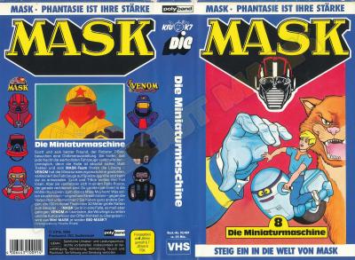 M.A.S.K. M.A.S.K. VHS cassette 08 Germany M.A.S.K. M.A.S.K. VHS cassette 08 Germany