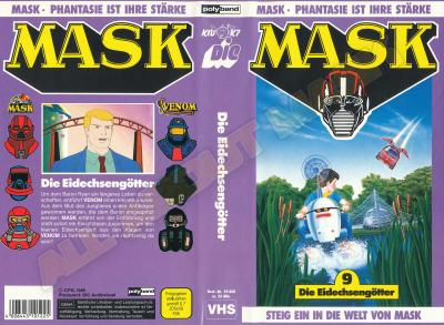 M.A.S.K. M.A.S.K. VHS cassette 09 Germany M.A.S.K. M.A.S.K. VHS cassette 09 Germany