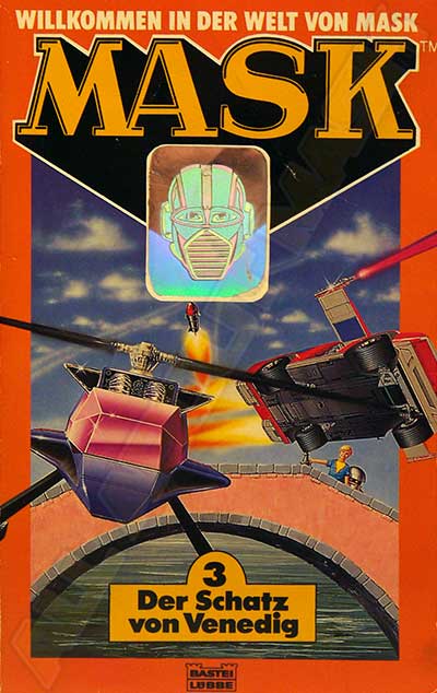 M.A.S.K. M.A.S.K. Book Germany no. 3 Der Schatz von Venedig M.A.S.K. M.A.S.K. Book Germany no. 3 Der Schatz von Venedig