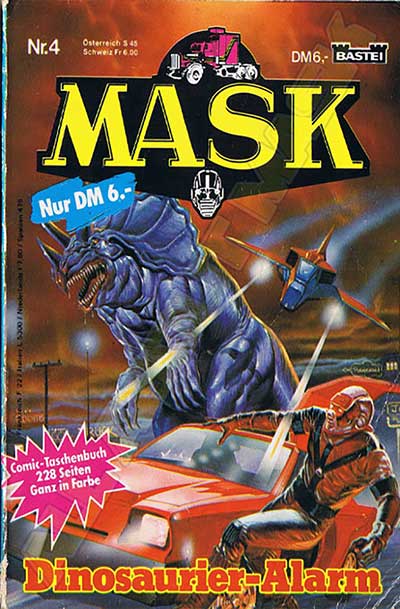 M.A.S.K. M.A.S.K. Comicbook Germany no. 4 Dinosaurier-Alarm M.A.S.K. M.A.S.K. Comicbook Germany no. 4 Dinosaurier-Alarm