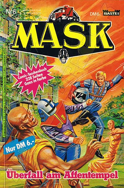 M.A.S.K. M.A.S.K. Comicbook Germany no. 6 Überfall am Affentempel M.A.S.K. M.A.S.K. Comicbook Germany no. 6 Überfall am Affentempel