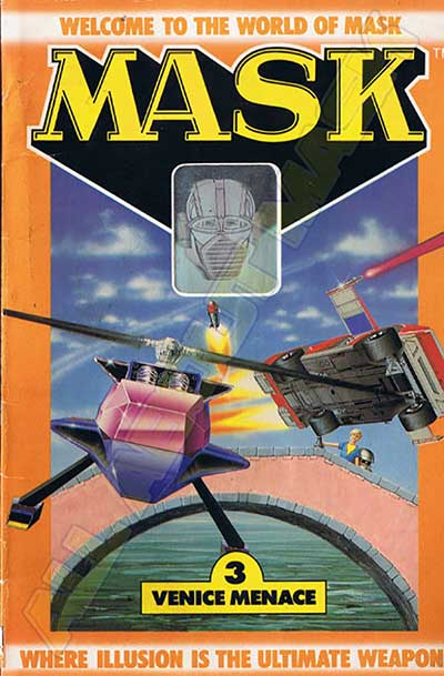 M.A.S.K. M.A.S.K. US Book no. 3 Venice Menace M.A.S.K. M.A.S.K. US Book no. 3 Venice Menace