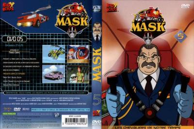 M.A.S.K. M.A.S.K. DVD Cover french disc 05 first edition M.A.S.K. M.A.S.K. DVD Cover french disc 05 first edition