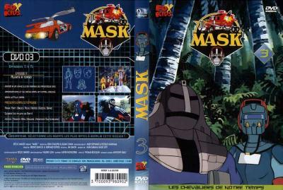 M.A.S.K. M.A.S.K. DVD Cover french disc 03 first edition M.A.S.K. M.A.S.K. DVD Cover french disc 03 first edition