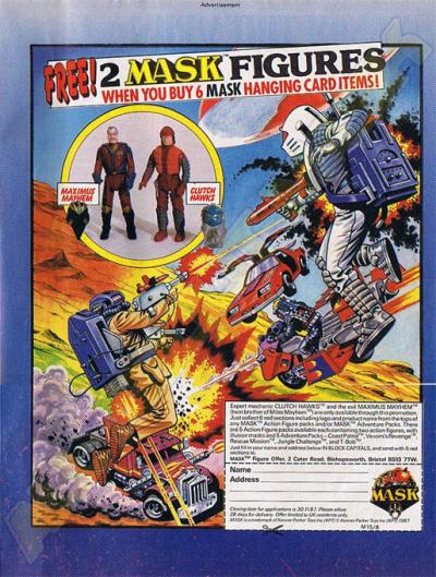 M.A.S.K. M.A.S.K. free figures UK M.A.S.K. M.A.S.K. free figures UK