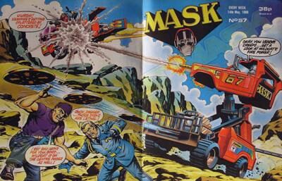 M.A.S.K. M.A.S.K. UK comic No. 57 - 14/05/1988 M.A.S.K. M.A.S.K. UK comic No. 57 - 14/05/1988