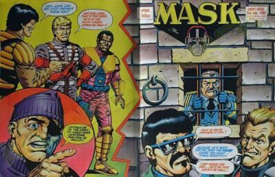 M.A.S.K. M.A.S.K. UK comic No. 64 - 02/07/1988 M.A.S.K. M.A.S.K. UK comic No. 64 - 02/07/1988