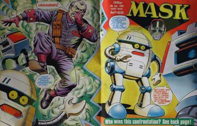 M.A.S.K. M.A.S.K. UK comic No. 65 - 09/07/1988 M.A.S.K. M.A.S.K. UK comic No. 65 - 09/07/1988