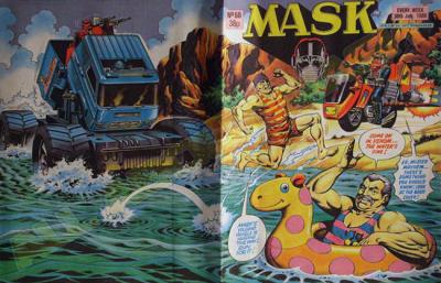 M.A.S.K. M.A.S.K. UK comic No. 68 - 30/07/1988 M.A.S.K. M.A.S.K. UK comic No. 68 - 30/07/1988
