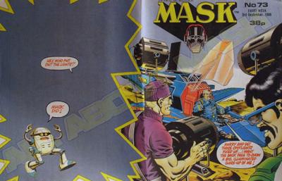 M.A.S.K. M.A.S.K. UK comic No. 73 - 03/09/1988 M.A.S.K. M.A.S.K. UK comic No. 73 - 03/09/1988