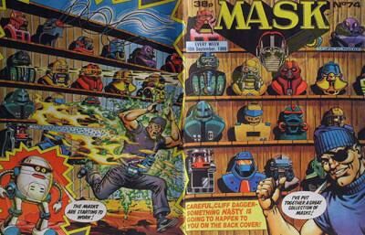 M.A.S.K. M.A.S.K. UK comic No. 74 - 10/09/1988 M.A.S.K. M.A.S.K. UK comic No. 74 - 10/09/1988
