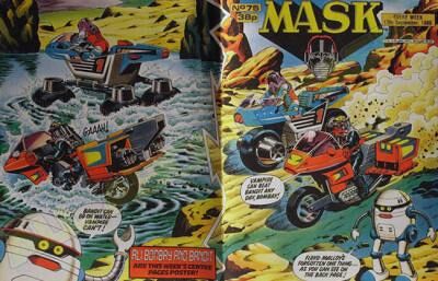 M.A.S.K. M.A.S.K. UK comic No. 75 - 17/09/1988 M.A.S.K. M.A.S.K. UK comic No. 75 - 17/09/1988