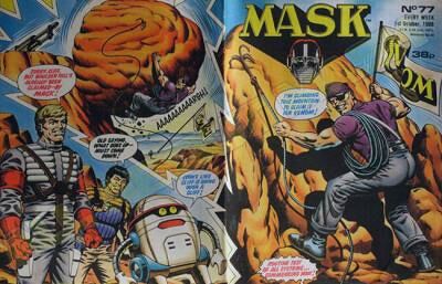 M.A.S.K. M.A.S.K. UK comic No. 77 - 01/10/1988 M.A.S.K. M.A.S.K. UK comic No. 77 - 01/10/1988