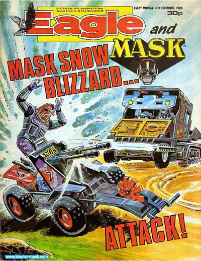 M.A.S.K. M.A.S.K. UK Eagle comic no. 352 - 17/12/1988 M.A.S.K. M.A.S.K. UK Eagle comic no. 352 - 17/12/1988