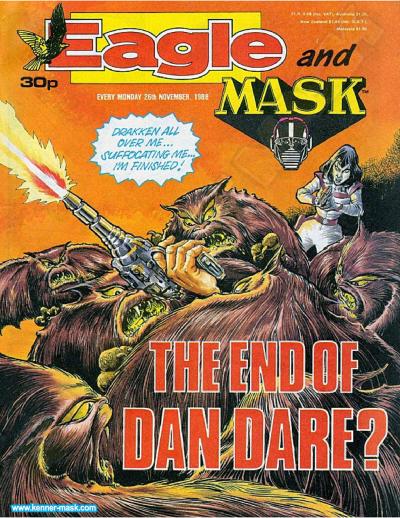 M.A.S.K. M.A.S.K. UK Eagle comic no. 349 - 26/11/1988