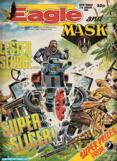 M.A.S.K. M.A.S.K. UK Eagle comic no. 357 - 21/01/1989 M.A.S.K. M.A.S.K. UK Eagle comic no. 357 - 21/01/1989