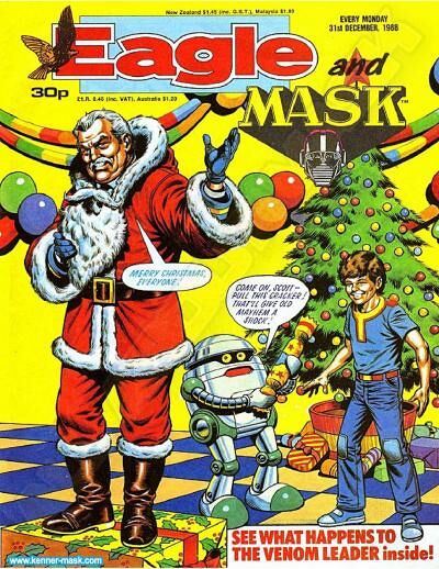 M.A.S.K. M.A.S.K. UK Eagle comic no. 354 - 31/12/1988