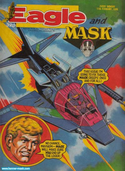 M.A.S.K. M.A.S.K. UK Eagle comic no. 360 - 11/02/1989 M.A.S.K. M.A.S.K. UK Eagle comic no. 360 - 11/02/1989