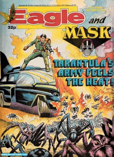 M.A.S.K. M.A.S.K. UK Eagle comic no. 362 - 25/02/1989 M.A.S.K. M.A.S.K. UK Eagle comic no. 362 - 25/02/1989