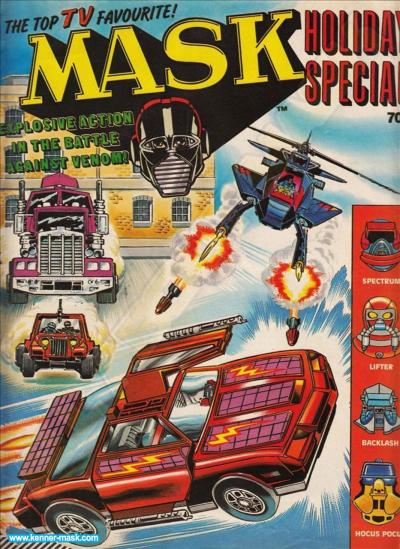 M.A.S.K. M.A.S.K. UK comic Holiday Special 1987 M.A.S.K. M.A.S.K. UK comic Holiday Special 1987