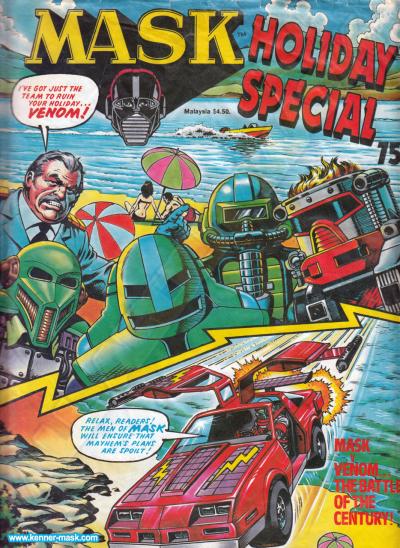 M.A.S.K. M.A.S.K. UK comic Holiday Special 1988 M.A.S.K. M.A.S.K. UK comic Holiday Special 1988