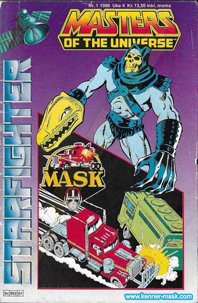 M.A.S.K. M.A.S.K. Norwegian Starfighter comic 1988 no. 1