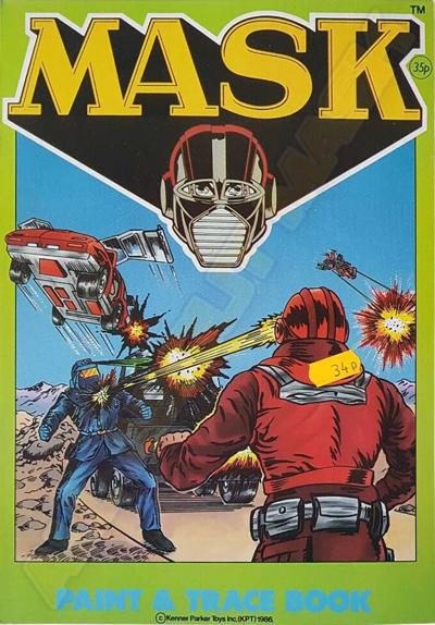 M.A.S.K. M.A.S.K. Coloring book Paint and trace book Matt Trakker, Miles Mayhem, Thunderhawk, Jackhammer & Vampire M.A.S.K. M.A.S.K. Coloring book Paint and trace book Matt Trakker, Miles Mayhem, Thunderhawk, Jackhammer & Vampire